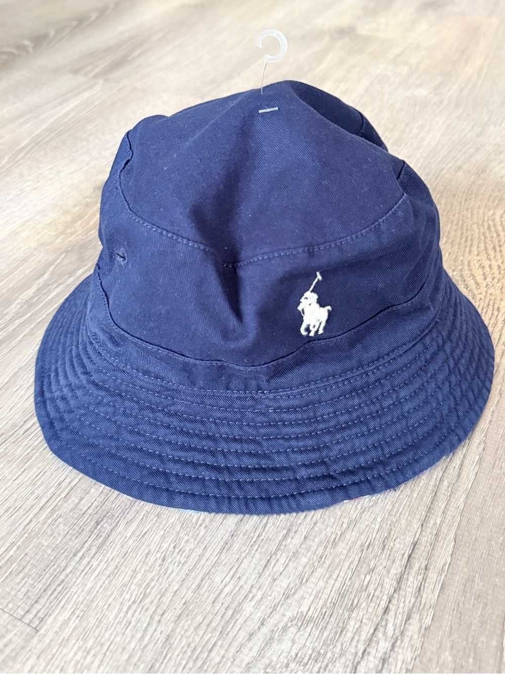 Polo Ralph Lauren Reversible Twill-Patchwork Bucket Hat Size S/M